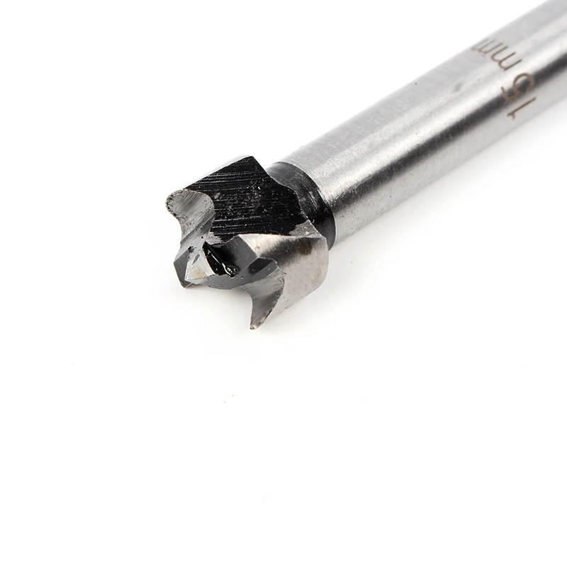 15mm Free shipping Forstner Auger Drill Bit Set Dovetail  Wood Carbide  for Metal Woodworking Milling Cutter  Tool Accessories