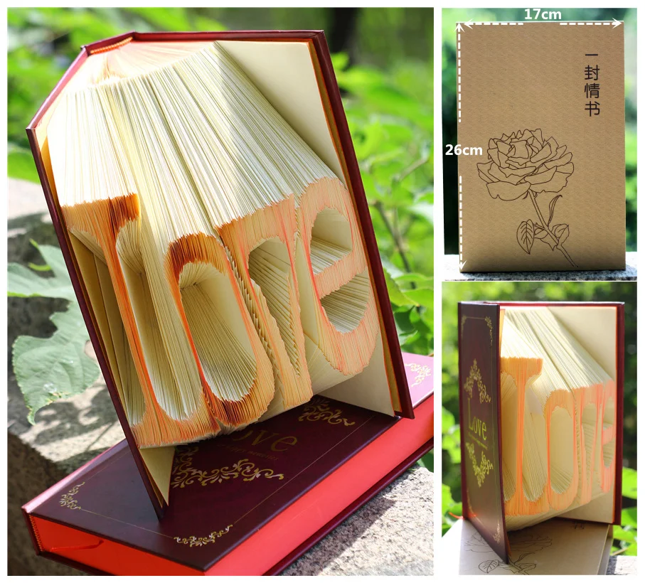 Wedding Favors And Gifts Love Book Folding Handicraft Wedding Favors And Gifts Love Book Folding Handicraft Creative Confession Of Originality Manual On Aliexpress Alibaba