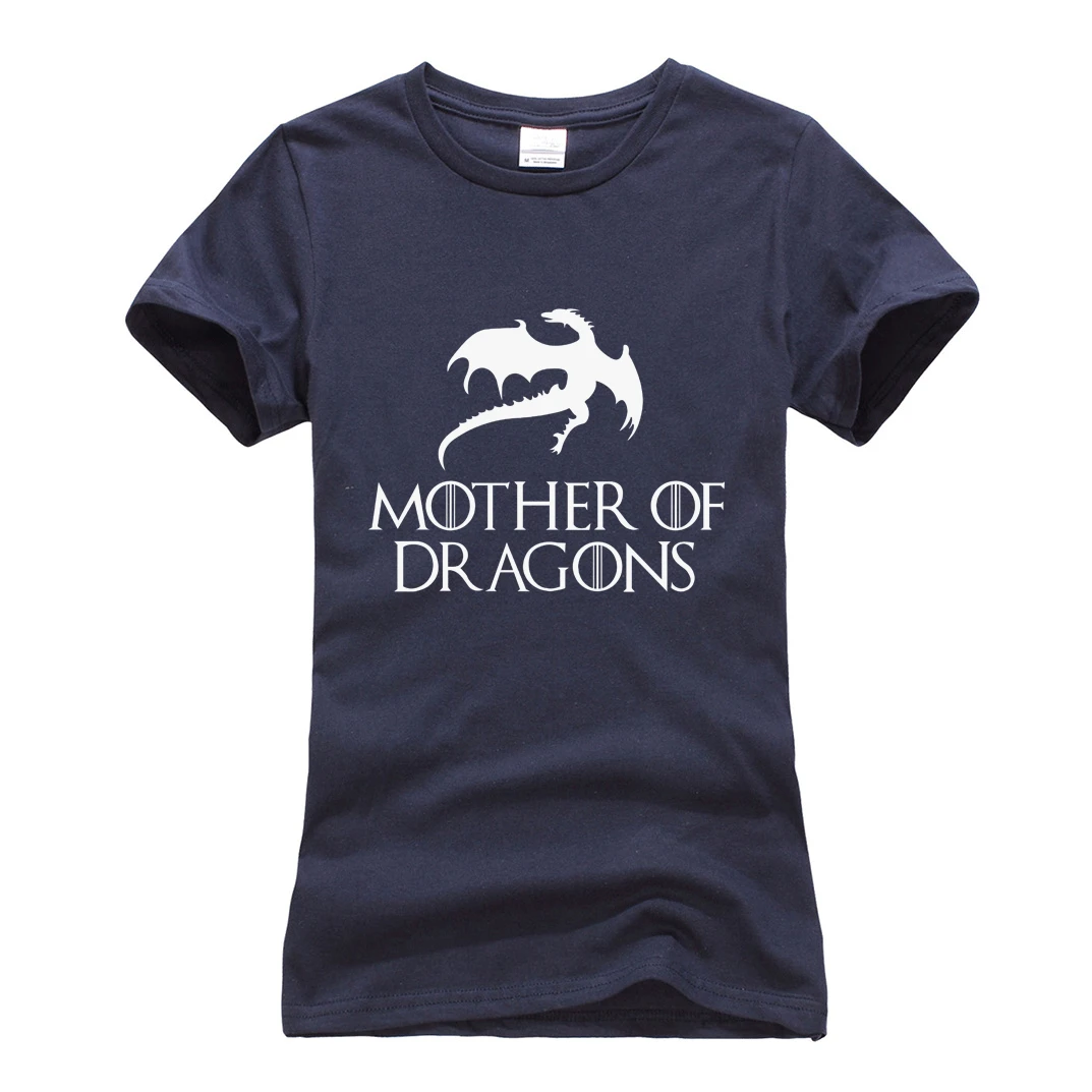 

hip hop short sleeve cotton tshirt for lady fashion Mother Of Dragons women top tee shirt new summer camiseta slim T shirt 2019