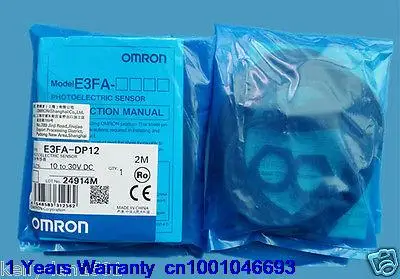 

DHL/EUB 5pcs New Original for OMRON Photoelectric Sensor E3FA-DP12 10-30VDC 15-18