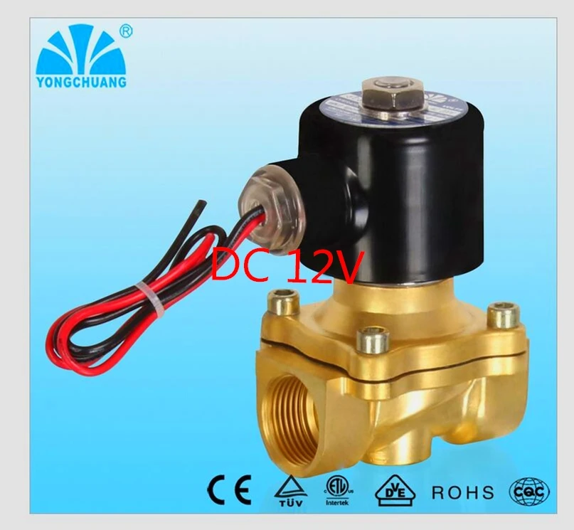 Новые DC 12 В однонаправленный 2 способ тянуть диафрагмы Тип 12 мм Электрический электромагнитный Клапан, нулевом давлении начала