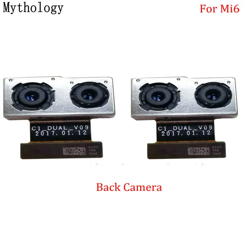 

Mythology For Xiaomi Mi6 Big Back & Small Front Camera Module 5.15"Mobile Phone Main Rear Camera Flex Cable Replacement