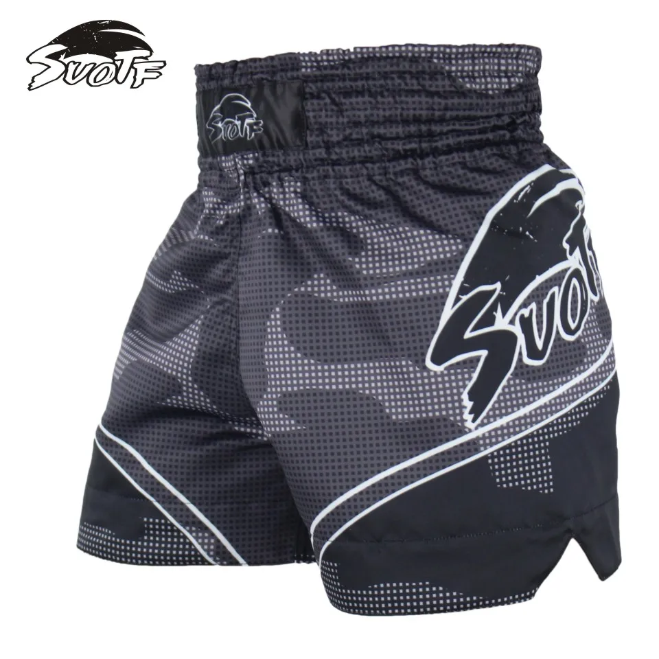 

SUOTF MMA Tiger Muay Thai boxing boxing match Sanda training breathable shorts muay thai clothing boxing Tiger Muay Thai mma