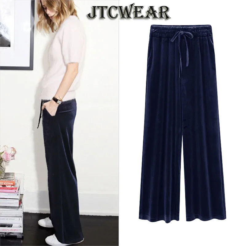Bella Philosophy 2018 Bohemian winter women wide leg pants