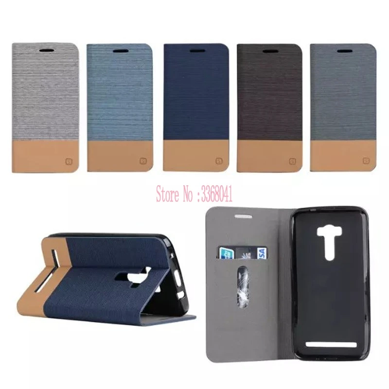 

Flip Stand Cover for ASUS ZE601KL Zenfone 2 Laser ZE601 ZE 601 KL 601KL Silicone Wallet phone case for ASUS Z011D ZO11D ASUS_601
