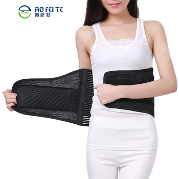 

Women Adjustable Breathable Mesh Waist Support 4 PCS Steel Health Care Back Support Brace Bodybuilding Belts Braces & Supports