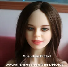 #134 sex doll heads, love doll head for silicone adult dolls, oral sex toys for men