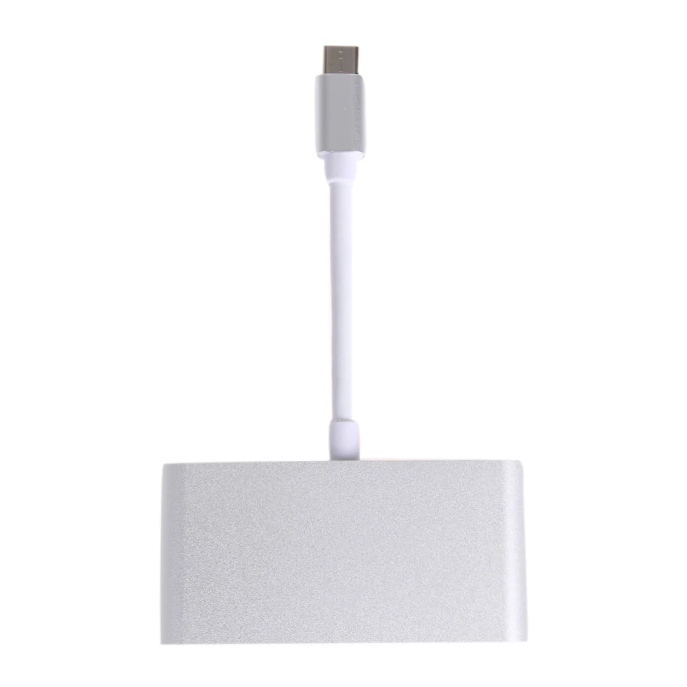 Usb 3,1 Тип с разъемами типа C и Usb 3,0 4 Порты и разъёмы Hub адаптер Usb-C Алюминий