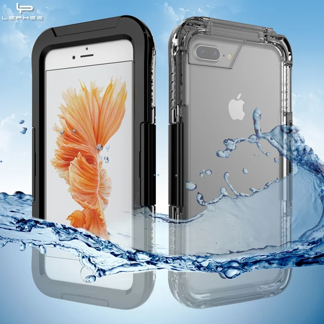 LEPHEE Caso À Prova D' Água para iPhone 8 Plus Capa Para o