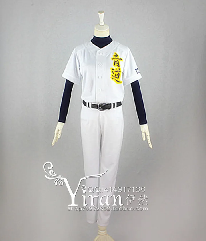 

Ace of Diamond Daiya no A Cosplay Costume Sawamura Eijun Baseball Uniform Costume Full Set