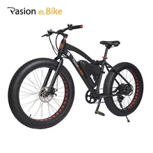 PASION E BIKE 36V 500W powerful electric fat bike 36V Lithium Battery E bicycle 26″X4.0 Off road Electric bicycle mountain bike