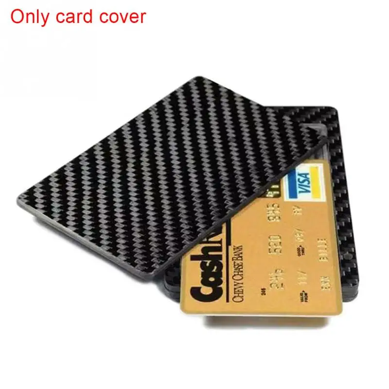 Новая визитная карточка, простой Карманный Кошелек, кредитная карточка, кредитница, сумка для денег, огнеупорный кошелек с защитой от сжигания, карбоновое волокно
