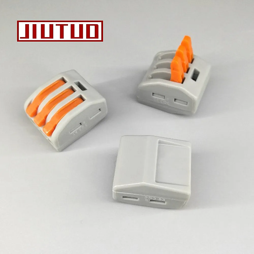 

mini fast Connector 222-413 PCT213 Universal Compact Wire Wiring Connector 3 pin Conductor Terminal Block