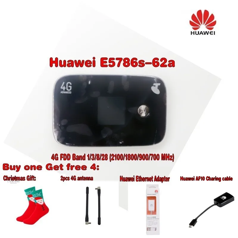 Разблокированный мобильный телефон Huawei Φ 4G LTE Cat6 WiFi Band 1/3/8/28 (2100/1800/900/700 MHz) + подарок