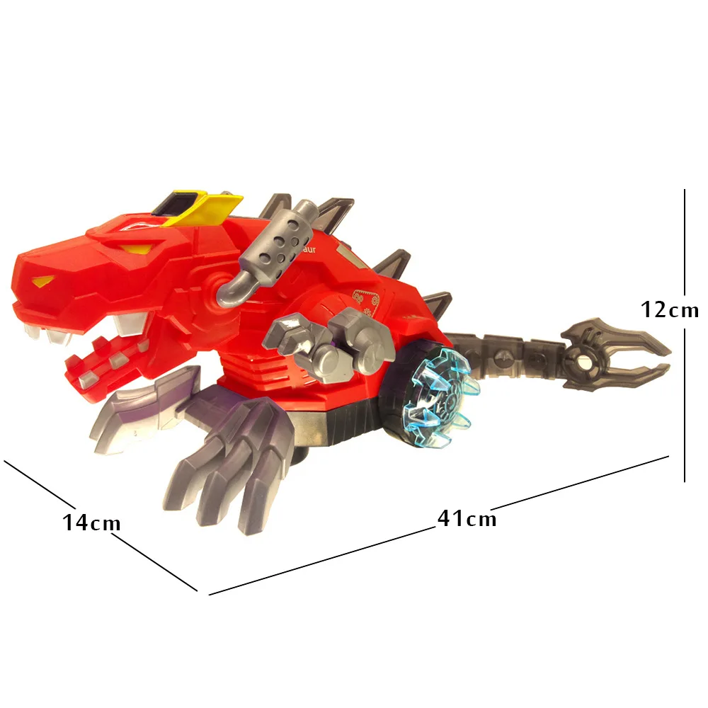 Механический Дракон Электрический спрей динозавр освещение музыкальные игрушки