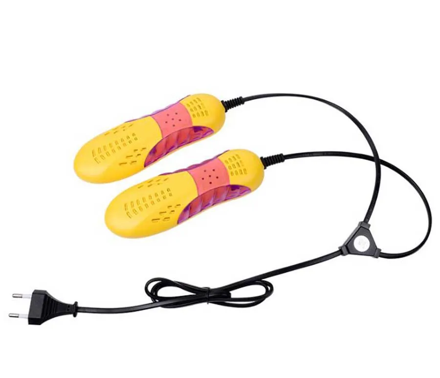 220 В 10 Вт ЕС вилка гоночный автомобиль форма Voilet светильник Сушилка для обуви протектор Запах Дезодорант осушающее устройство обувь сушилка машина нагреватель