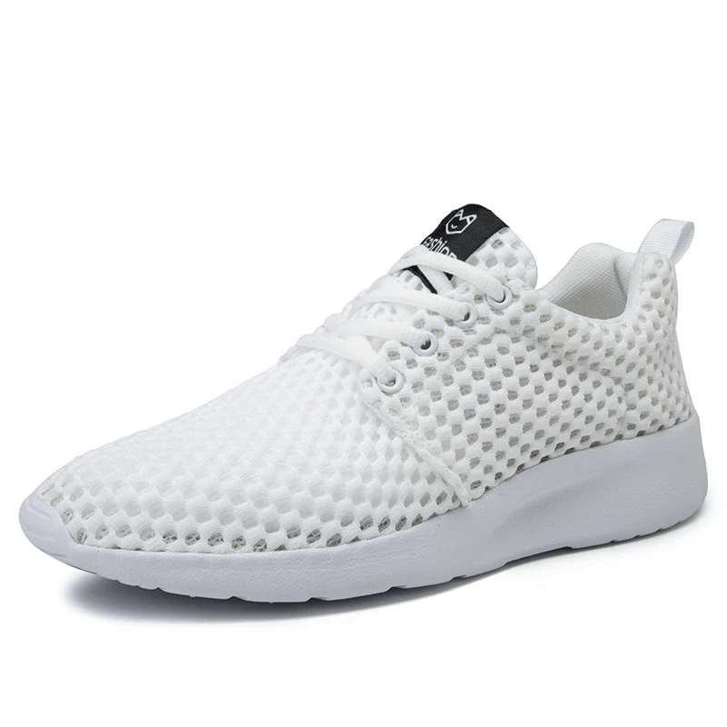 

Luxe Merk Fashion New Couple Sports Running Shoes Ultra Light Outdoor Solid Color Summer Spring And Autumn Mesh