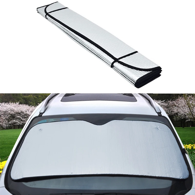 

Universal Car Windshield Cover Automobile Sunshade Shield for Windshield Visor Cover Summer Front Window Windscreen Cover