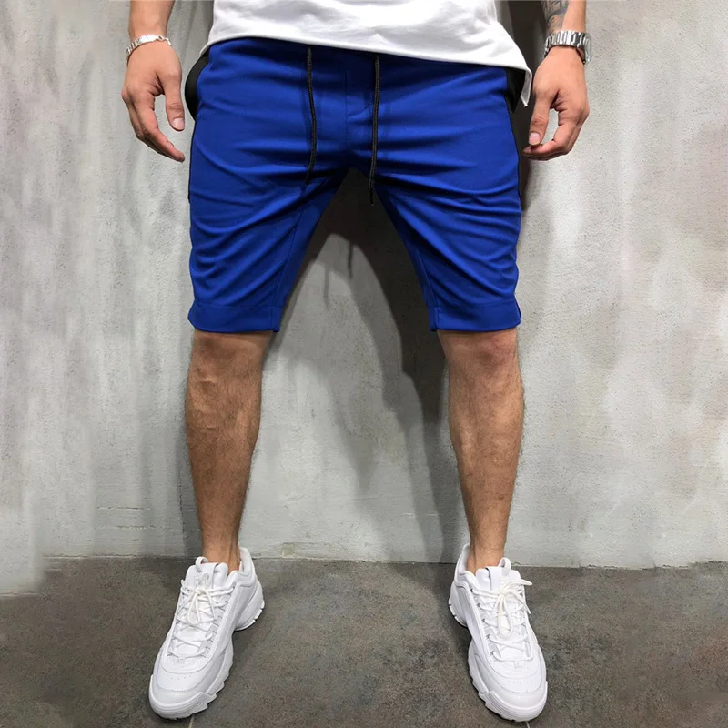 

Solid color men's sweatpants 2019 summer men's shorts jogger fashion fitness shorts brand men's fashion men's clothing