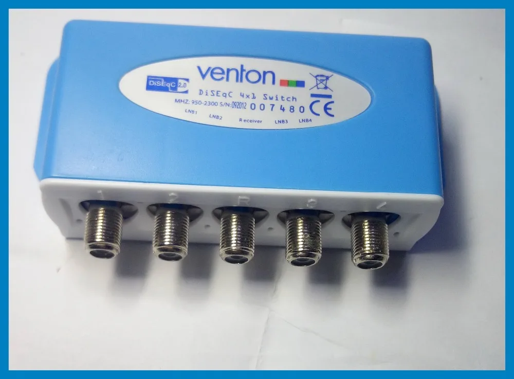 SUPERMAX 4X1 переключатель DiSEqC спутниковый FTA TV LNB для спутникового приемника|lnb switch|4x1