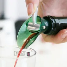 Пищевой пластик s аэратор для красного вина Пластиковый Винный дозатор жёлоб для бетонной смеси с резиновая пробка для бутылки графин Бар инструменты