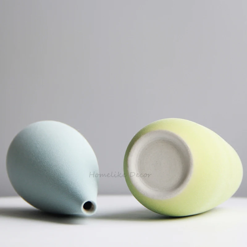 Set di 10 mini vasi in ceramica bianchi sfusi per tavolo da pranzo centrotavola, grazioso vaso di fiori per erba di pampa e decorazione floreale unica, ideale come decorazione estetica