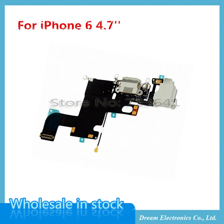 imágenes para 20 unids/lote Cargador de Puerto de Carga USB Conector Dock Cable Flexible Para el iphone 6 4.7 "6G con Micrófono de Auriculares Jack Flex Ribbon Cable imágenes para 20 unids/lote Cargador de Puerto de Carga USB Conector Dock Cable Flexible Para el iphone 6 4.7 "6G con Micrófono de Auriculares Jack Flex Ribbon Cable