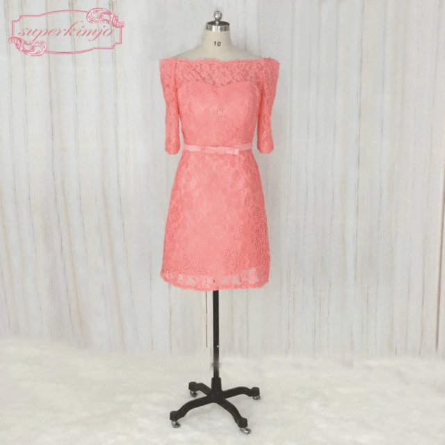 Coral Colored Bridesmaid Dresses