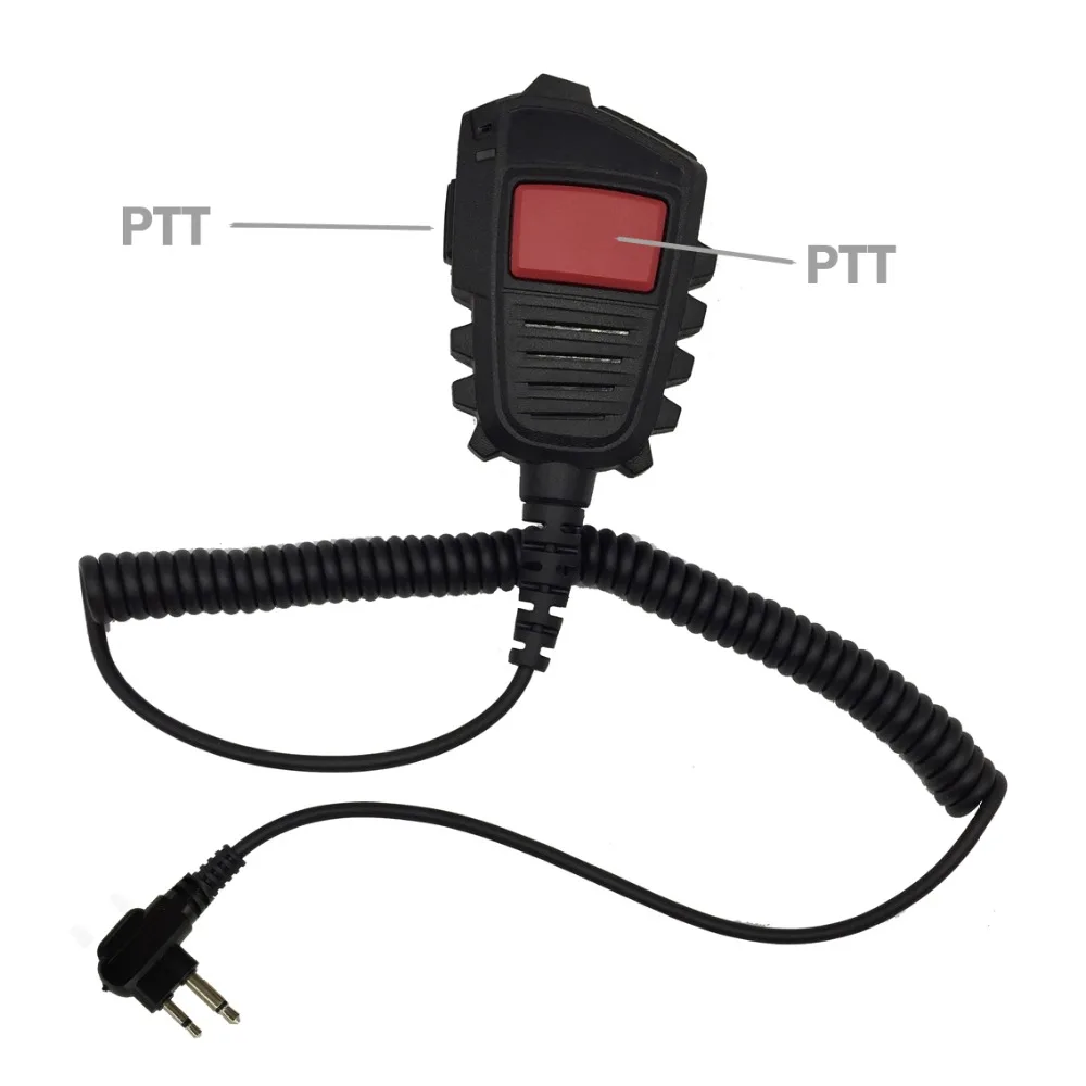 Двойной PTT ручной динамик микрофон для Motorola Walkie Talkie GP300 GP88 GP88S GP2000 GP68 CP040 CP200 HYT TC500 радио C010