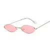 Retro Small Oval Sunglasses  2