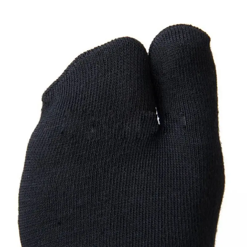 Flip Flop Sandal Split Toe Running Socks Tabi Ninja Geta 3 Pairs Socks