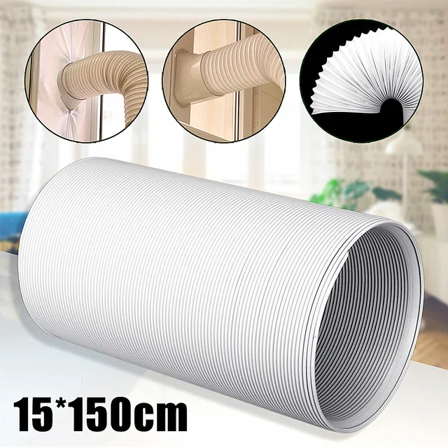 1.5M Universal Exhaust Hose Tube Ventilation Pipe For Portable Air