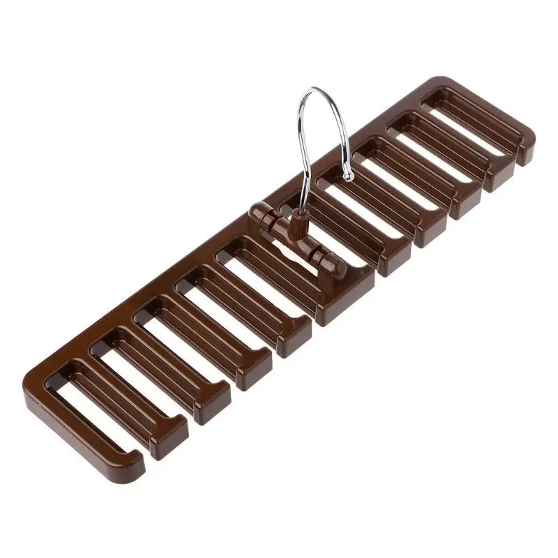 Storage Rack Tie Belt Organizer Space Saver Rotating Scarf Ties Hanger Holder Hook Closet Organization Tank Tops Bra Belts Bag