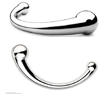 1pcs New stainless steel Anal dildos Metal penis butt plug prostate massager G-spot stimulation sex products for women men gay
