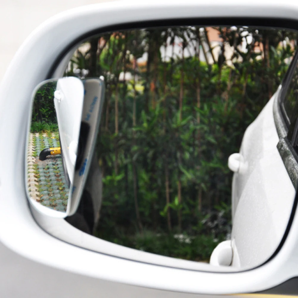 Регулируемое Автомобильное зеркало заднего вида, Вспомогательный объектив для безопасности, зеркало для слепого пятна, зеркало заднего вида, широкоугольный объектив, аксессуары для салона автомобиля