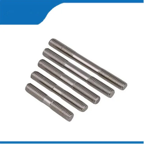 Free shipping 2PCS M10 Stainless Steel Double End Threaded Screw Headless Double Thread Studs