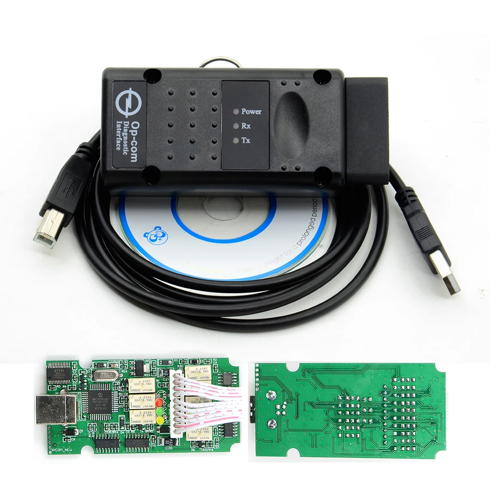 Op-com V1.99 с PIC18F458 FTDI op-com obd 2 считыватель кодов Авто диагностический инструмент для O-pel OPCOM шина сети локальных контроллеров V1.7 может быть обновление вспышки