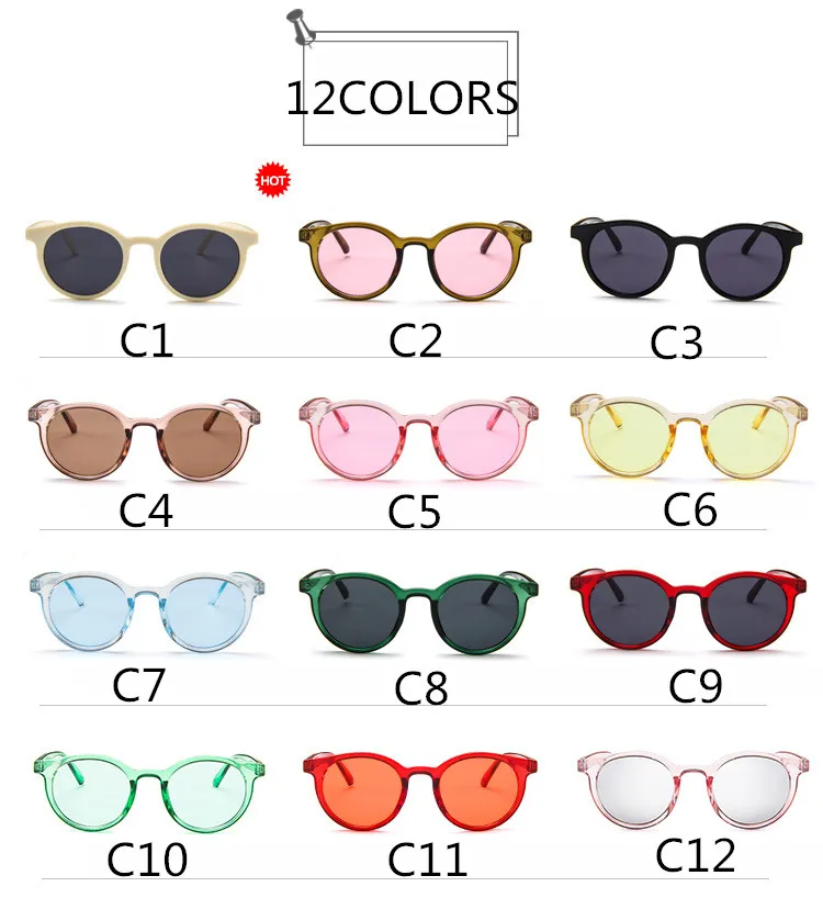 ALIKIAI NEW 2018 candy color dazzle sunglasses women  fashion retro mirror sunglasses for female sexy sunglasses UV400 tone  (2)