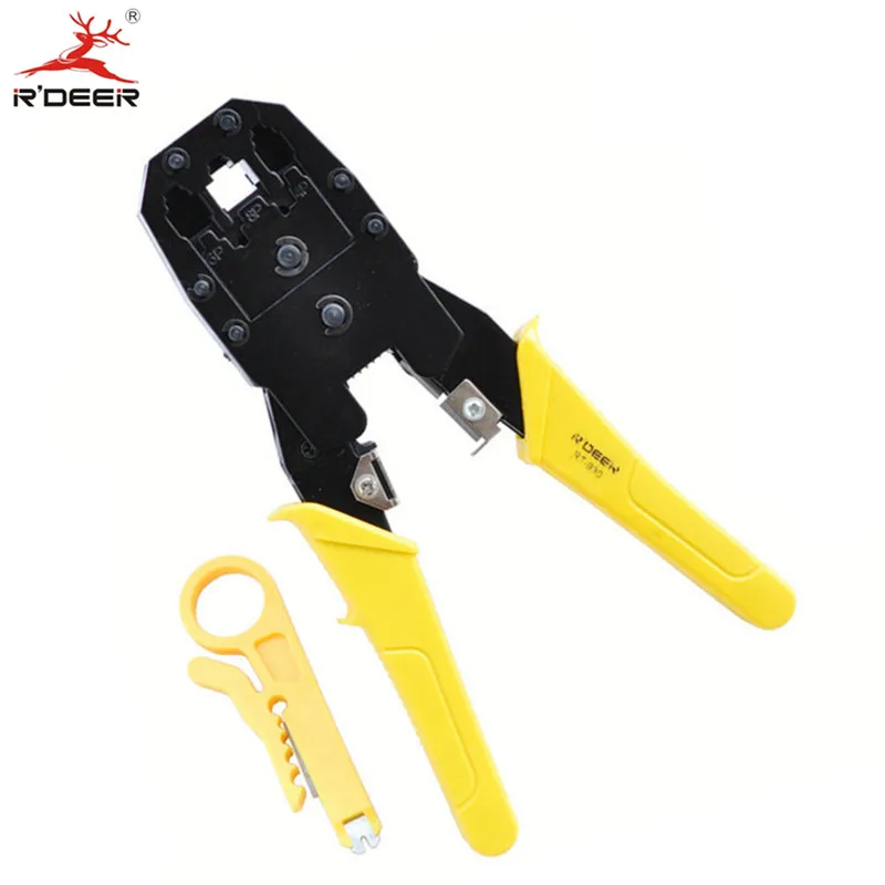

RDEER Pliers RJ45 RJ12 RJ11 Electrician Stripping Pliers Wire Cutting Multitool Networking Tools Hand tools