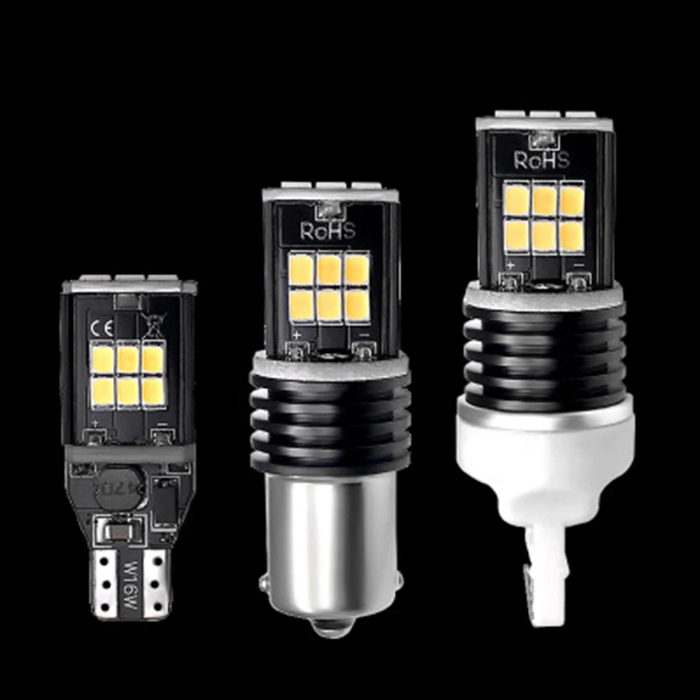 YSY 2X Canbus 3030 T15 1156 BA15S P21W BAU15S PY21W 7440 светодиодный обратный светильник W16W 15SMD без