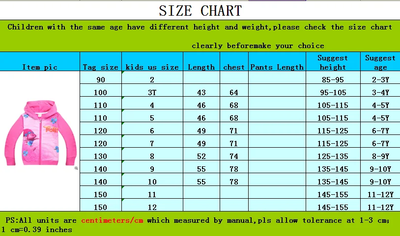 Коллекция года, Осенняя детская одежда для девочек пальто с изображением троллей и Мака для детей от 3 до 10 лет кардиган на молнии, детские толстовки тонкая толстовка, рубашки