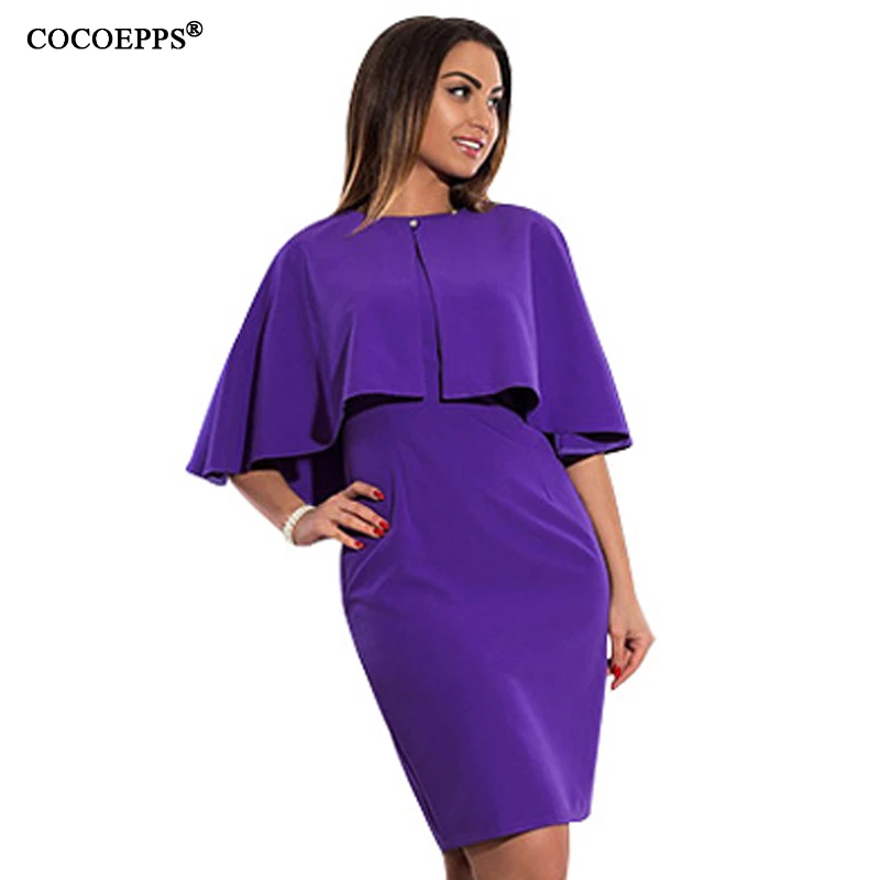 

CACNCUT 2018 Summer Fashion 4XL 5XL 6XL Big Size Ruffles Dresses Women Clothing Large Plus Size Evening Party Office dress