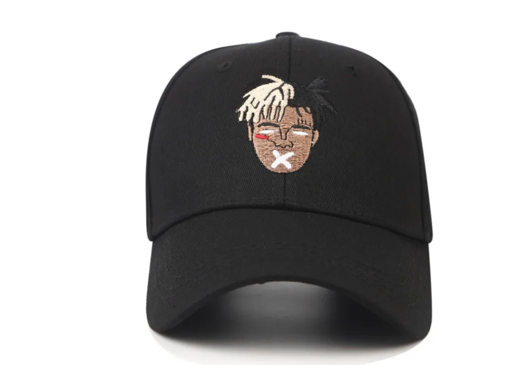 Высокое качество хлопок певица xxxtentacion дреды Snapback кепки для мужчин женщин хип-хоп папа шляпа бейсбольная Кепка Bone Garros подарок