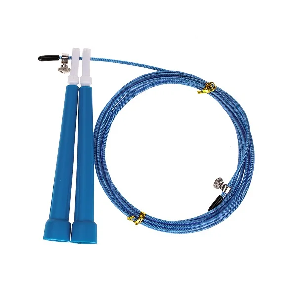 blue Zacro 3M Стальная проволока Скакалка для занятия спортом дома, 118 дюймов Пропустить Регулируемая Скакалка для детей Crossfit Fitnesss детская Equimpment упражнения - Цвет: blue