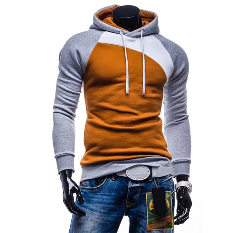 Najtaniej Bluzy męskie 2018 marka mężczyzna z długim rękawem bluza z kapturem magnetyt list słowo bluza mężczyzna Moletom Masculino bluzy Slim dres