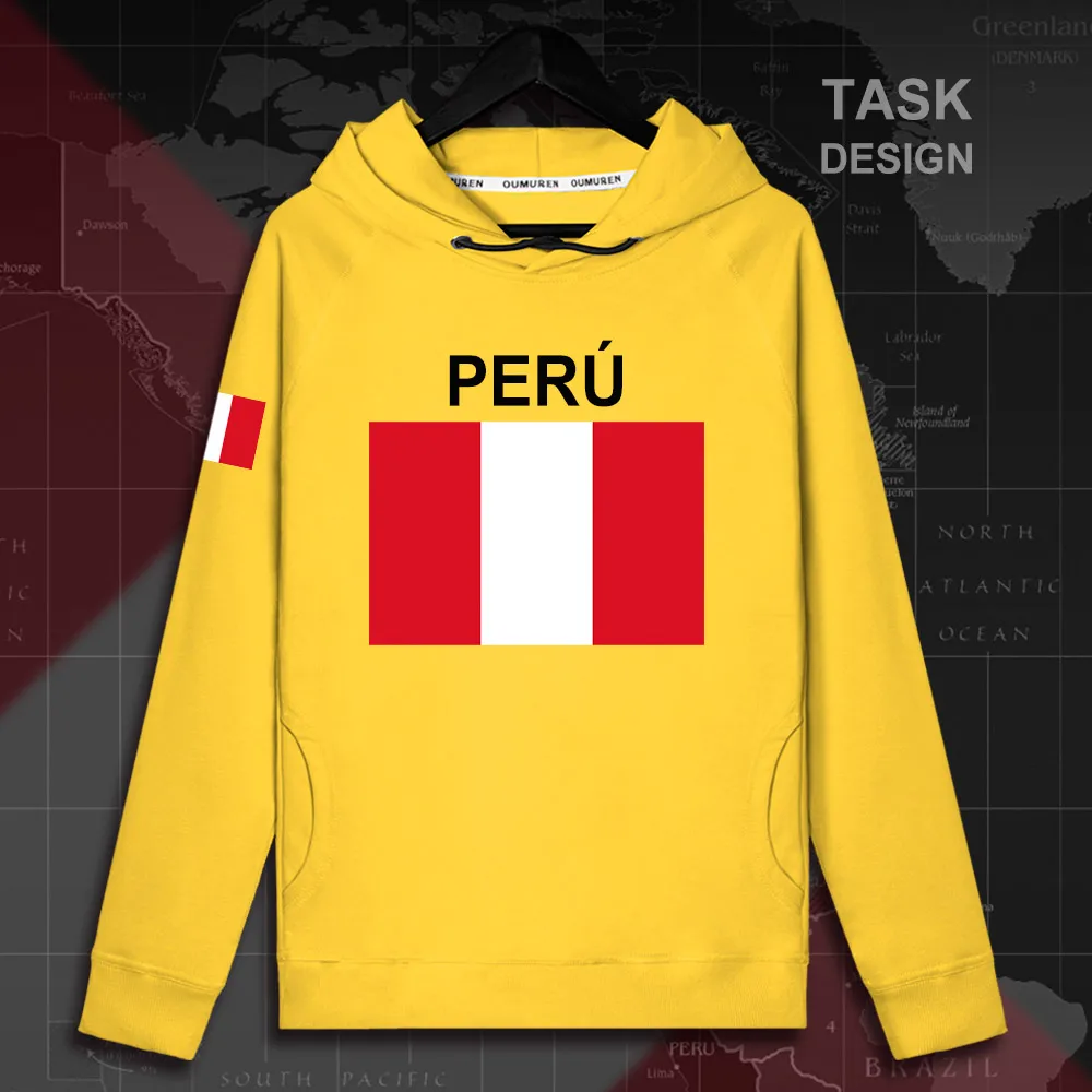 Men's Clothing Beautiful Peru Peruvian Pe Per Mens Fleeces Hoodies Winter Jerseys Men Coats Jackets And Tracksuit Clothes Casual Nation Country New 2018
