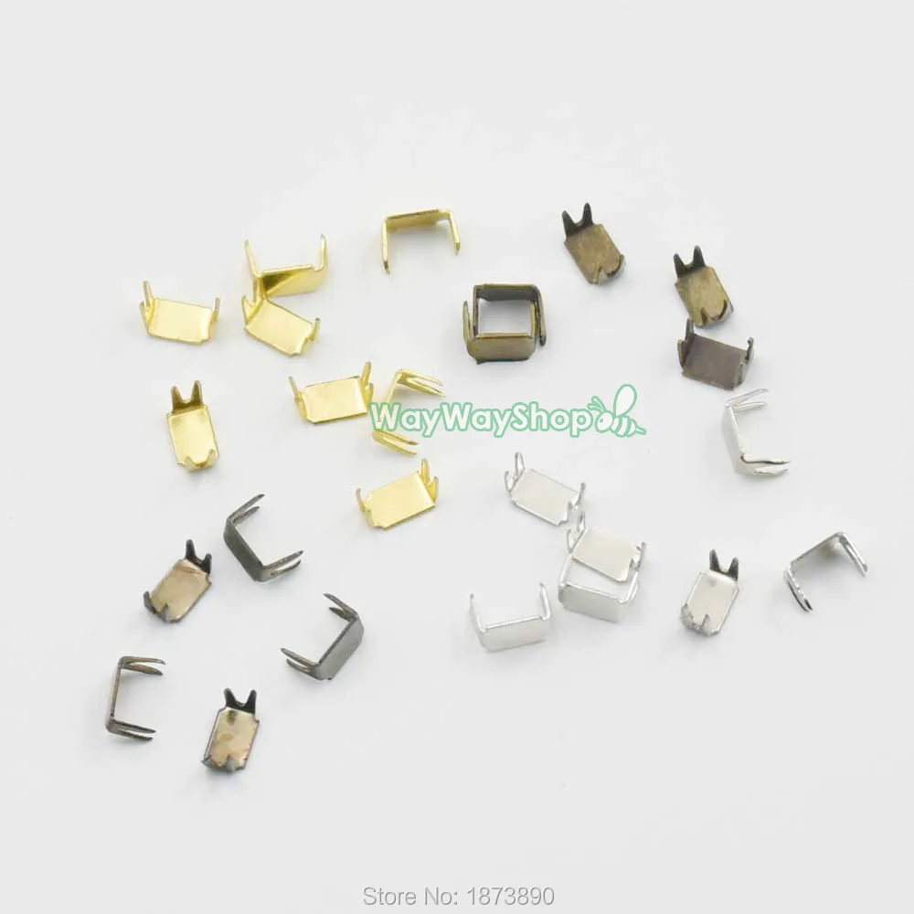 250 Pcs Bronze Zipper Stopers Top Stops #3 For Spiral Slider Bottom Rescue Aluminum