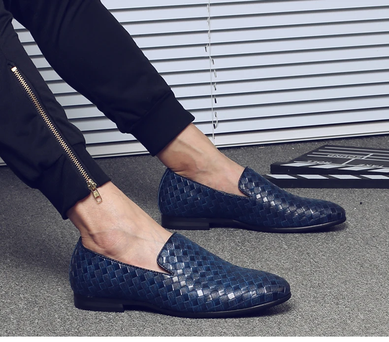 Men's Casual Shoes Mens Shoes Casual Spring Autumn Mens Shoes Casual Slip On White Men Loafers Italian Plus Size 46 47 48 socks (6)