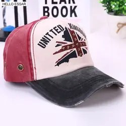 Мода ретро пять звезд хлопковая бейсболка gorras bone мотоциклетные шапки шлифовальные сделать старый шапки для мужчин и женщин casquette #70047