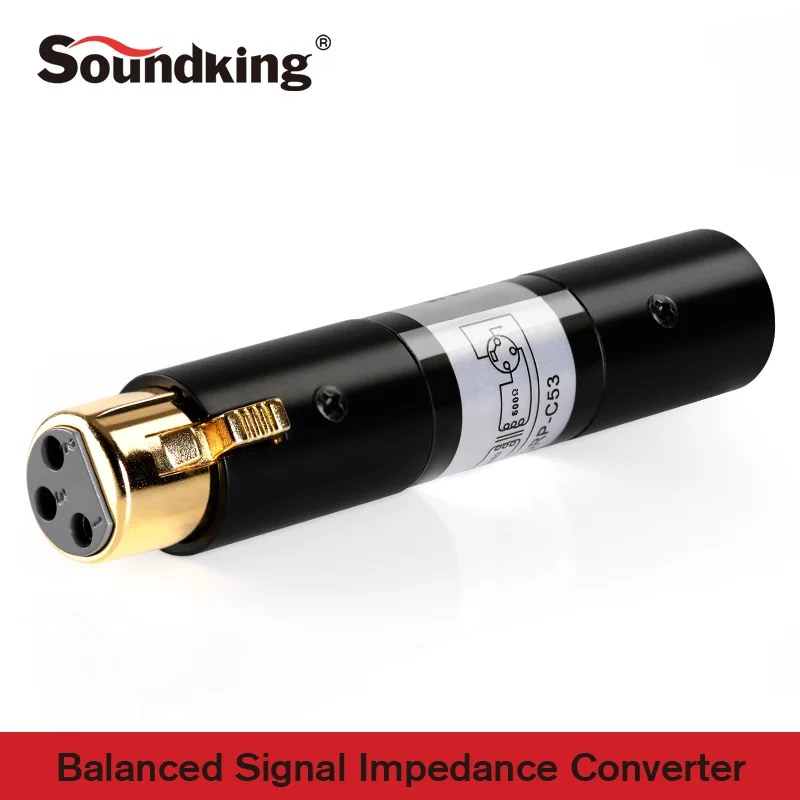 

Soundking Impedance Conversion Audio XLR(F)-XLR(M) Audio Cable Jack High Quality Cable Rca 2017 C53